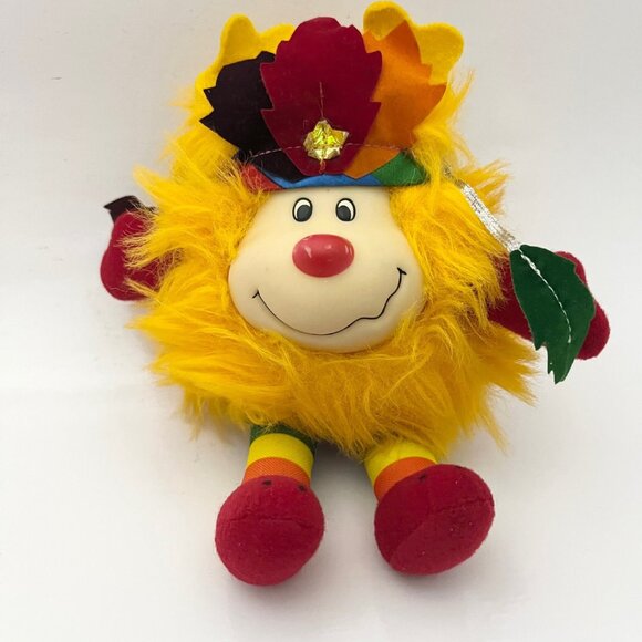 2 RAINBOW BRITE HATFUL SPARS SPRITES ROME0 & NATIVE AMERICAN Plush Dolls 7" tall - Picture 5 of 6